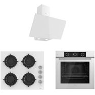 Ferre XE62CB - CS206 - D078 3'lü Beyaz Ankastre Set