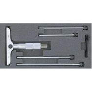 Fett AS-201040 0-100 mm Asimeto Derinlik Mikrometresi