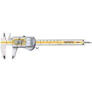 Fett AS-305082 0-200 mm Asimeto IP67 Su Geçirmez Metal Kasa Dijital Kumpas