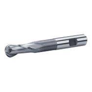 Fett DIN1835 4x11 mm ZPS Hss Co8 2 Ağızlı Uzun Küresel Parmak Freze