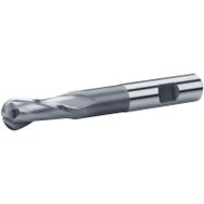 Fett DIN1889 4 mm ZPS Hss Co8 2 Ağızlı Kısa Küresel Parmak Freze