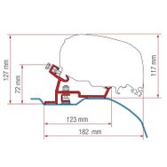 Fiamma F65.F80 Ducato/Jumper/Boxer-H2 L4 06.2006 Tente Braketi