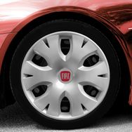 Fiat Amblemli Gri 4'lü Takım 141 15 İnç Jant Kapağı