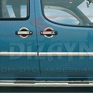 Fiat Doblo 2000 2010 3 Kapı Krom Kapı Kolu