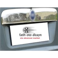 Fiat Doblo 2006-2010 Krom Bagaj Çıtası