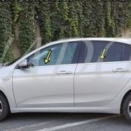 Fiat Egea HB Paslanmaz Çelik 4 Parça Krom Cam Çıtası