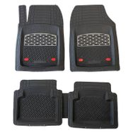 Fiat Grande Punto 2005 2013 Krom Gri Derin Havuzlu Oto Paspas