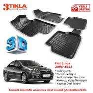 Fiat Linea 2008-2013 Seti 3D Havuzlu Paspas