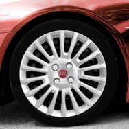 Fiat Linea Amblemli Gri 4'lü Takım 148 15 İnç Jant Kapağı