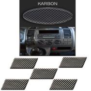 Fiat Marea 1995 Sonrası 10 Parça Karbon Desen Torpido Kaplama