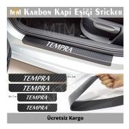 Fiat Tempra 4 Adet Karbon Kapı Eşiği Sticker