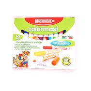 Fibracolor 10640 Subazlı Jumbo 12'li Keçeli Kalem