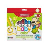 Fibracolor Baby Color 10 Renk Keçeli Kalem