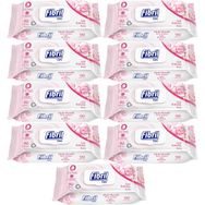 Fibril Baby Gül Kokulu 9x90 Yaprak Islak Mendil
