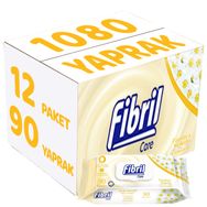 Fibril Papatya Kapaklı 12x90 Yaprak Bebek Islak Mendili