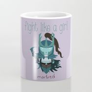 Fight Like A Girl Kupa Bardak