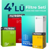 Filtron Citroen C2 1.4 Dizel 2003-2010 4'lü Filtre Bakım Seti