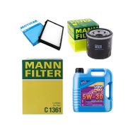 Filtron Fiat Albea 1.3 Dizel Castrol Motor Yağlı 2002-2012 4'lü Filtre Bakım Seti