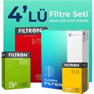 Filtron Fiat Linea 1.6 Dizel 2009-2017 4'lü Filtre Bakım Seti