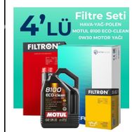 Filtron Ford Mondeo 2.0 Dizel Motul Motor Yağlı 2015-2018 4'lü Filtre Bakım Seti
