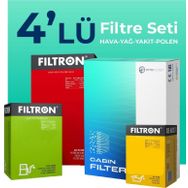 Filtron Isuzu D-Max 1.9 2017-2023 4'lü Filtre Bakım Seti