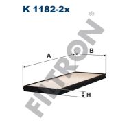 Filtron K1182-2x Kabin Filtresi