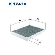 Filtron K1247A Polen Filtresi Karbonlu