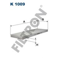 Filtron Vectra B 1.6ı 16ı 16v 1.8ı 16v 2.0 2.0ı 16v 2.5ı V6 2.6ı V6 95 02 Polen Filtresi