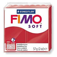 Fimo 80202P 57 gr Noel Kırmızı Soft Modelleme Kili