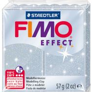 Fimo Glitter Silver Effect 57 gr Polimer Kil