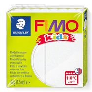 Fimo Kids 42 gr Yaldızlı Beyaz Modelleme Kili