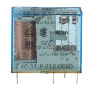 Finder 40.51.9.012.0000 1CO 10A 12V DC Minyatür Pcb Röle