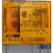 Finder 40.52.8.110.0000 2CO 8A Minyatür Pcb Röle
