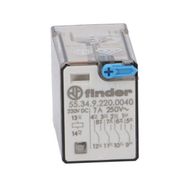 Finder 55.34.9.220.0040 4CO 7A 220V DC Minyatür Genel Amaçlı Röle