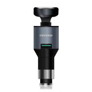 FineBlue Car-Blue 2 in 1 2.4A Gri Bluetooth Kulaklık ve Şarj Başlığı