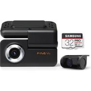 FineVu GX30 Full HD 2 Kameralı Wifi Gps Adas Entegra Araç Kamerası