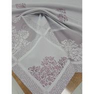 Finezza 160x220 cm Viyana Lüx Jakar Kumaş Mor Dikdörtgen Masa Örtüsü