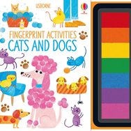 Fingerprint Activities Cats and Dogs - Usborne Yayınları