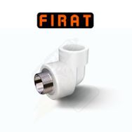 Fırat 0096 20 mm 1 2 Dış Dişli Dirsek