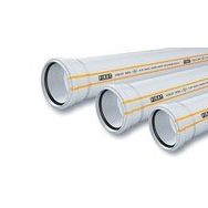 Fırat 110x1000 mm 3.2 mm Pvc Pimaş Dublex Atık Su Borusu