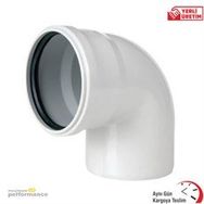Fırat 110x90 mm Dirsek Pvc Pimaş Kapalı Dirsek