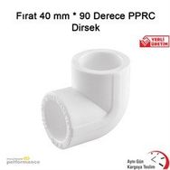 Fırat 40 mm 90 Derece Pprc Dirsek