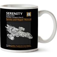 Firefly Serenity Servis ve Onarım El Kitabı Baskılı Kupa