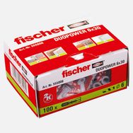 Fıscher Duopower 100 Adet 6x30 Dübel