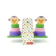 Fisher Price Ahşap Maymun Denge Kulesi