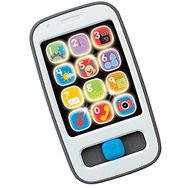 Fisher Price Gri Işıklı Müzikli Bebek Öğrenme Oyuncağı Telefon