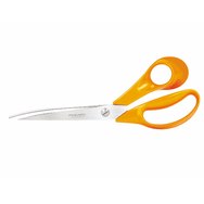 Fiskars 9863 No:9.5 D-216 Sarı Saplı Kumaş Deri ve Karton Makası