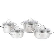 Fissler Paris 4 Parça Paslanmaz Çelik 18-10 Tencere Seti