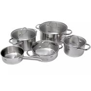 Fissler San Francisco 9 Parça Çelik Tencere Takımı