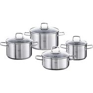 Fissler Viseo 8 Parça Çelik Tencere Seti